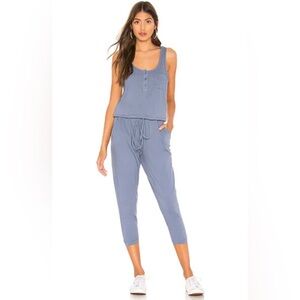 BOBI Jersey Cropped Jumpsuit